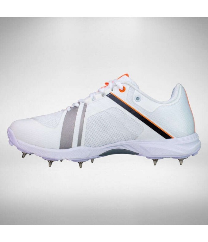 Kookaburra KC 2.0 Spike Cricket Shoes - Black/Orange (2021)